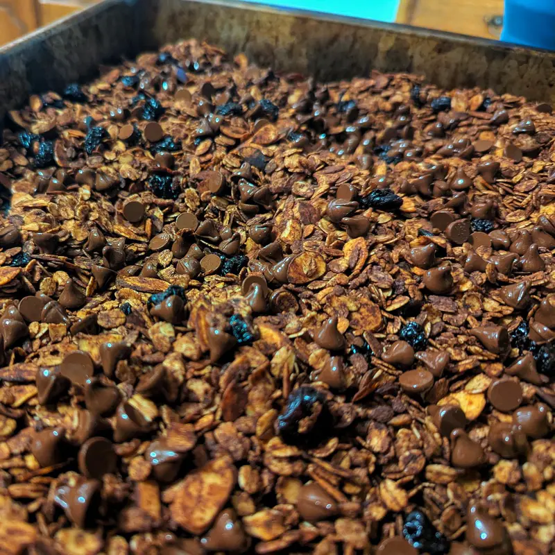 Chocolate Cherry Almond Granola